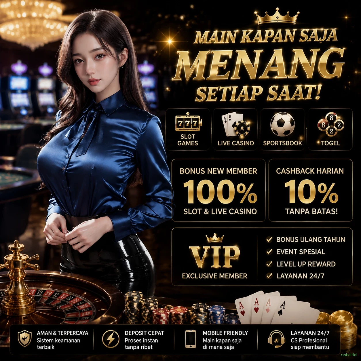 Ikon aplikasi sabi4d resmi